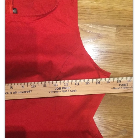 Anni Coco Women's Classic 1950s Vintage Hepburn midi sleeveless Dresses Red, L - Picture 10 of 11